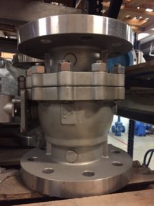 GVC 4" #300 API 6D Valve, Stainless Steel Flanged Ball Valves